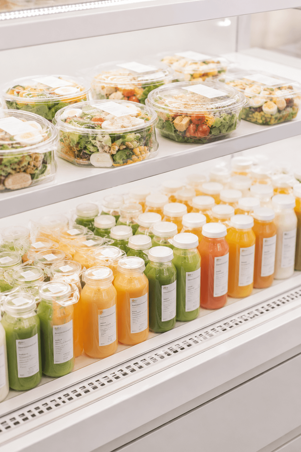 Food display fridge