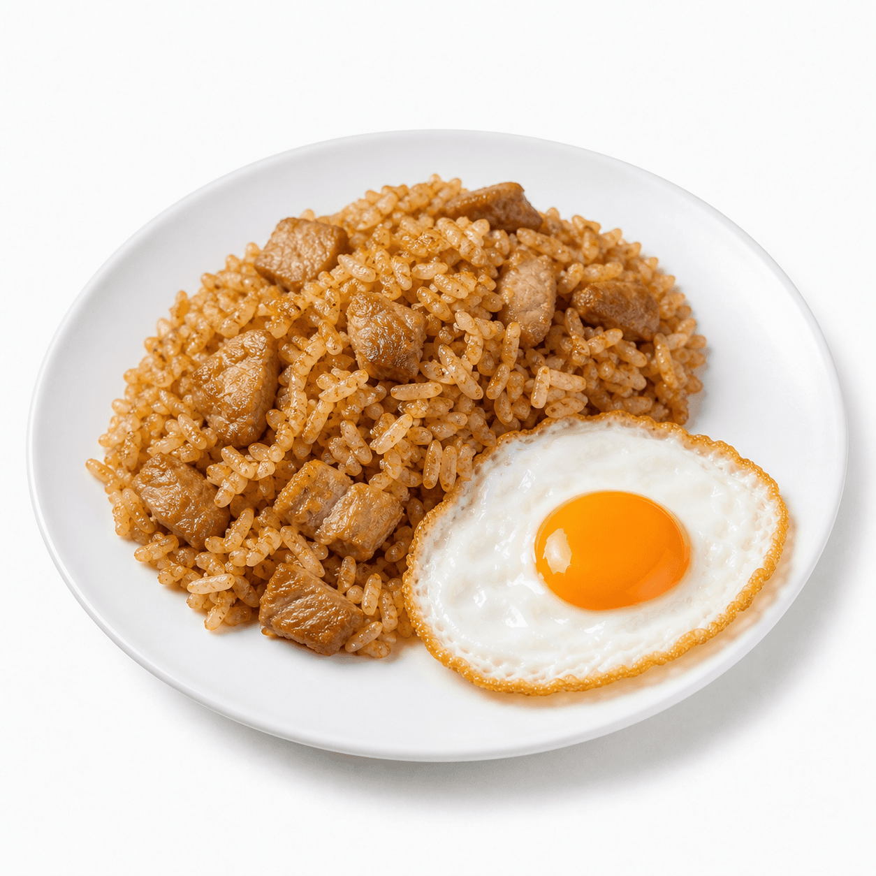 ข้าวผัดหมู + ไข่ดาว