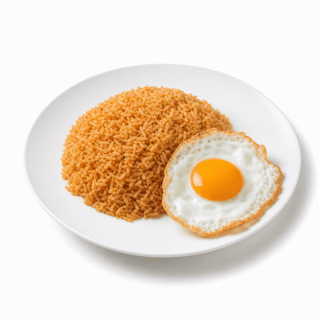 ข้าวผัดอเมริกัน + ไข่ดาว